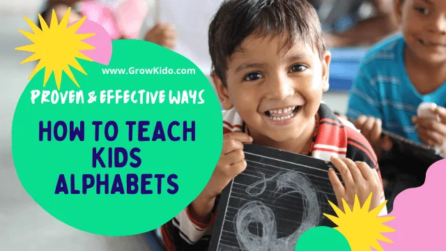 how to teach kids alphabets recognition